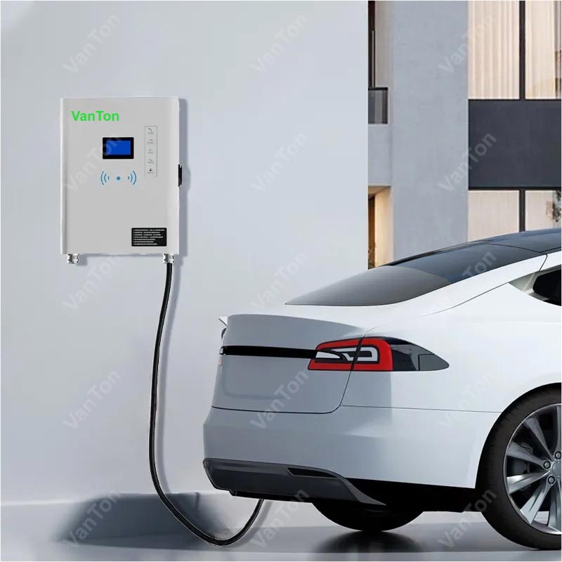 40KW Wall-mounted Single-gun DC EV Charging Pile